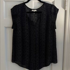 Joie Dark Patterned Blouse
